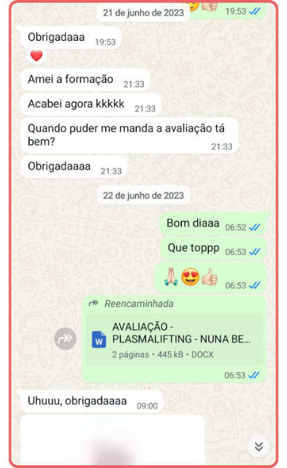 Depoimento Aluna 8