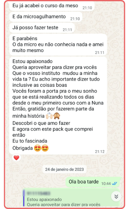 Depoimento Aluna 8