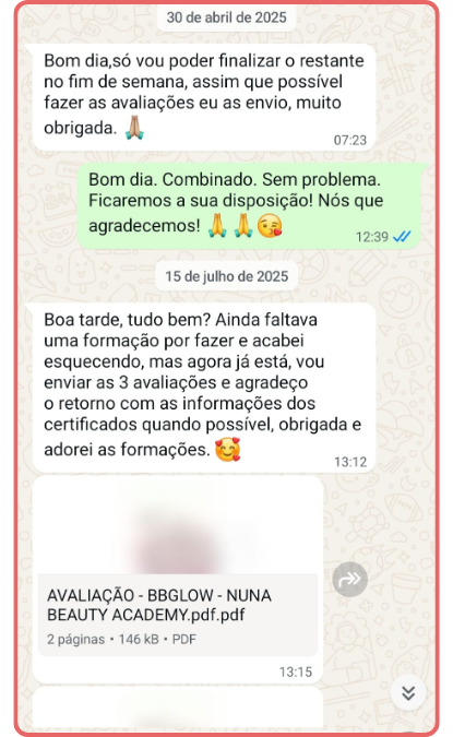 Depoimento Aluna 2