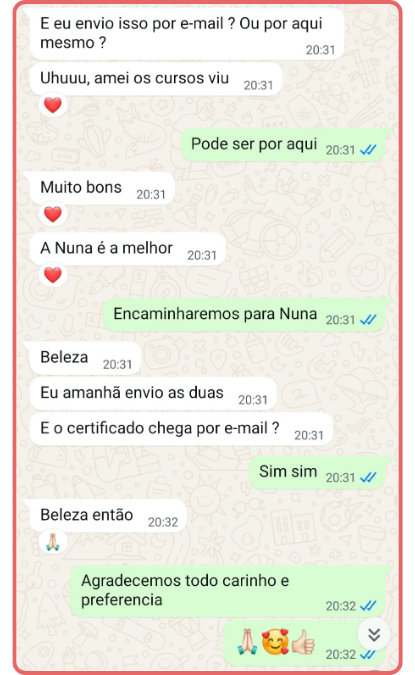 Depoimento Aluna 8