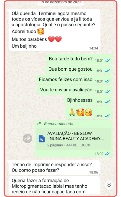 Depoimento Aluna 8